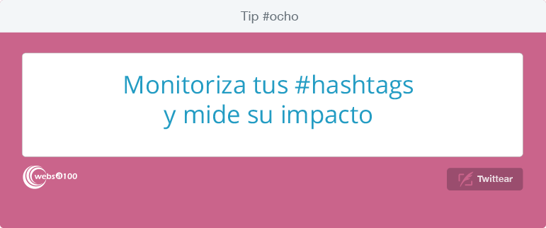 Monitoriza tus #hashtags y mide su impacto
