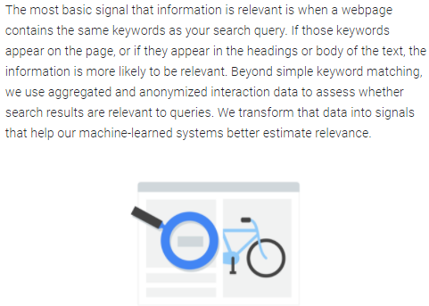 SEO on-page de acordo com o Google